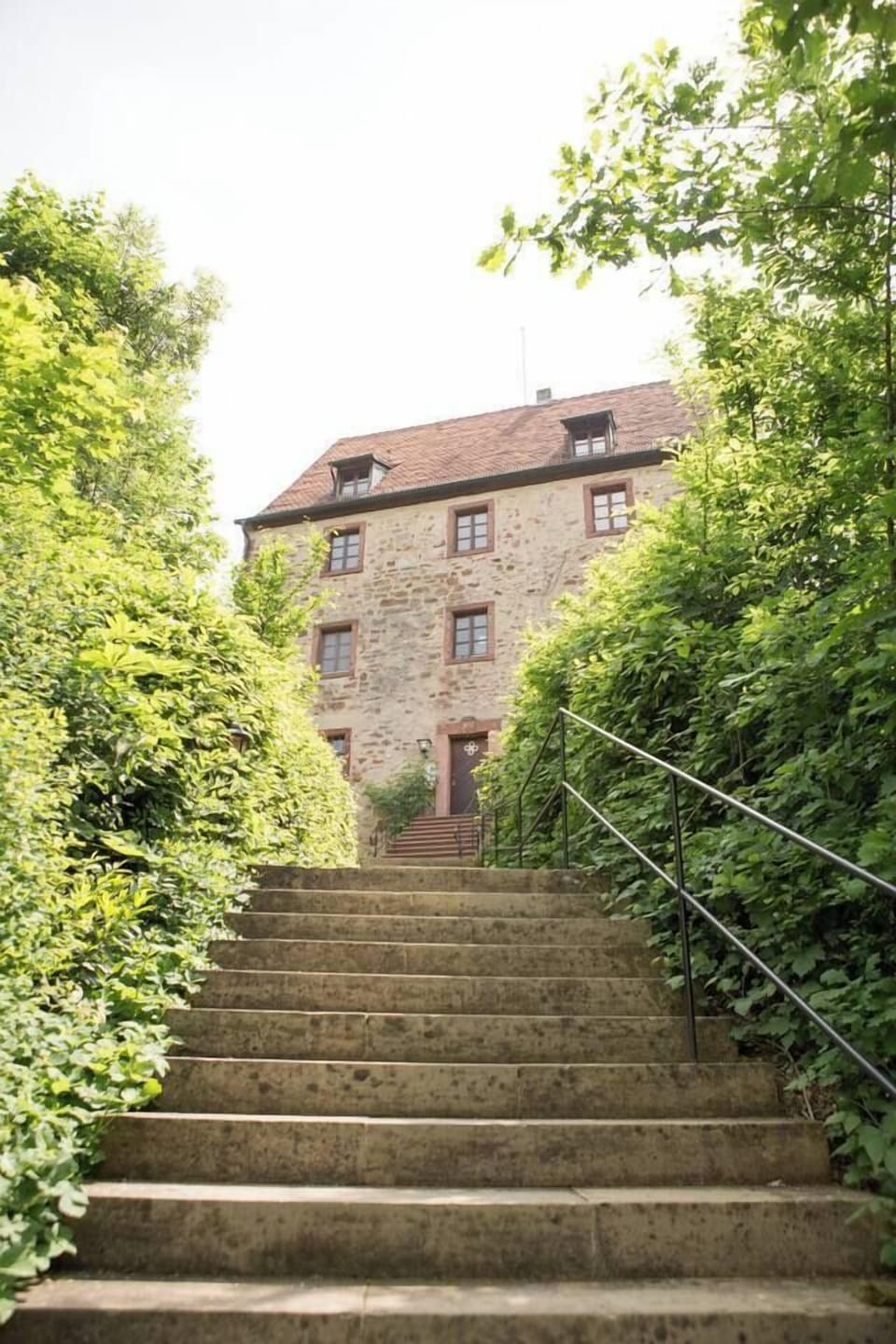 Stairs to the castle 