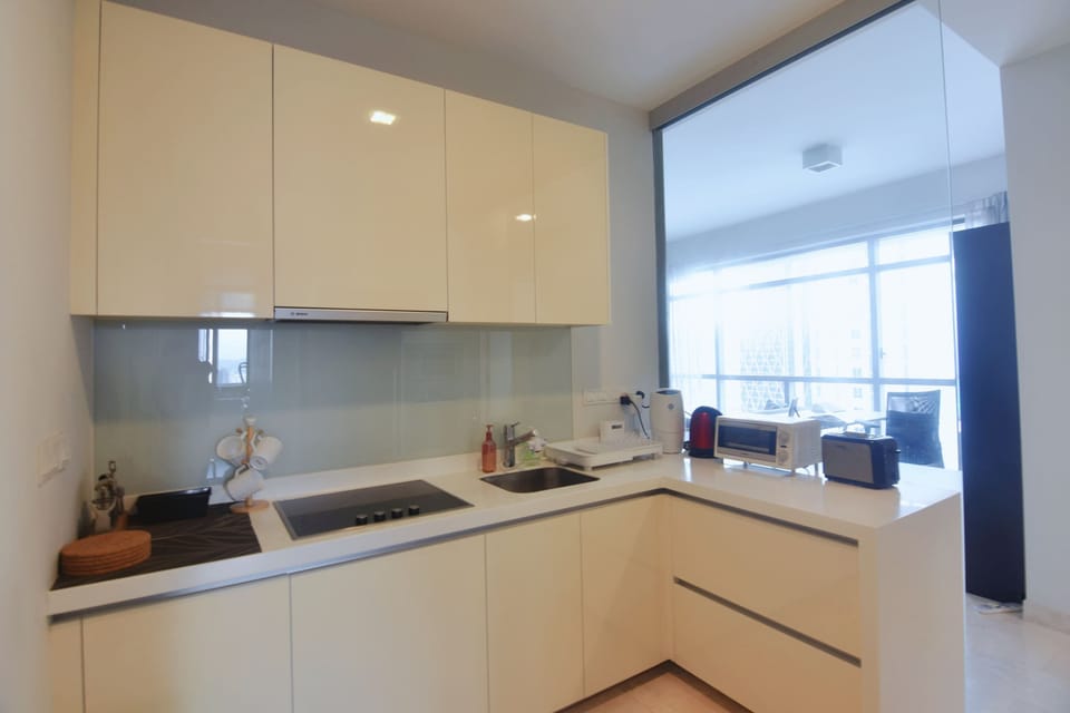 A kitchen.