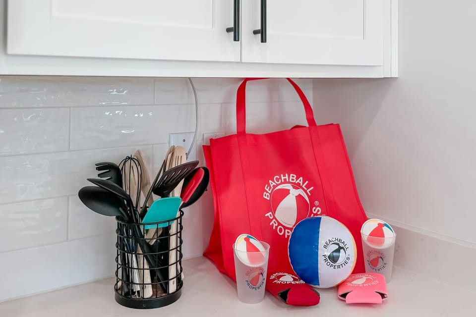 Beachball swag bag!