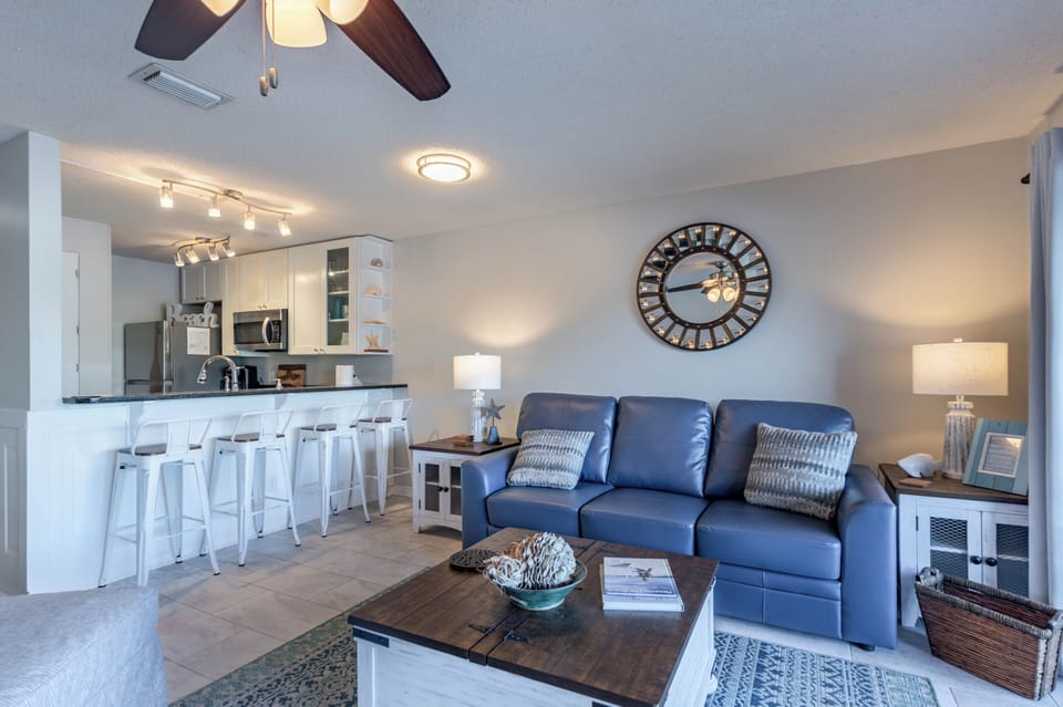 Open living/dining area.