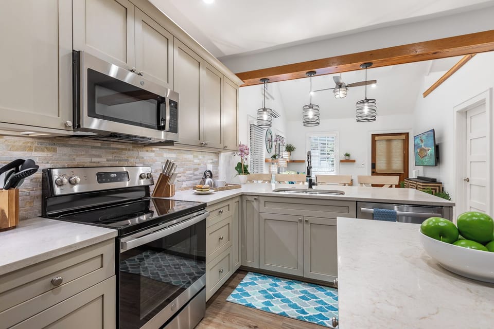 Renovated kitchen