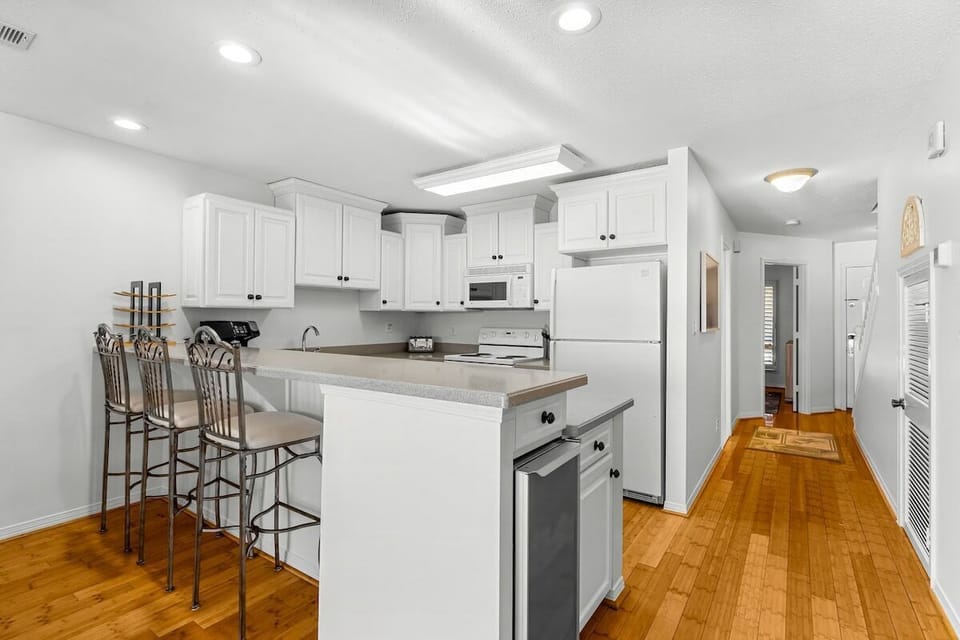 Full kitchen with all the cooking essentials