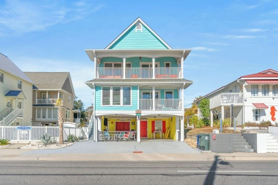 Just walk across the street and your toes will be in the sand.