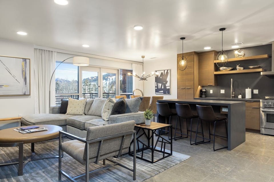 Living Room and Kitchen