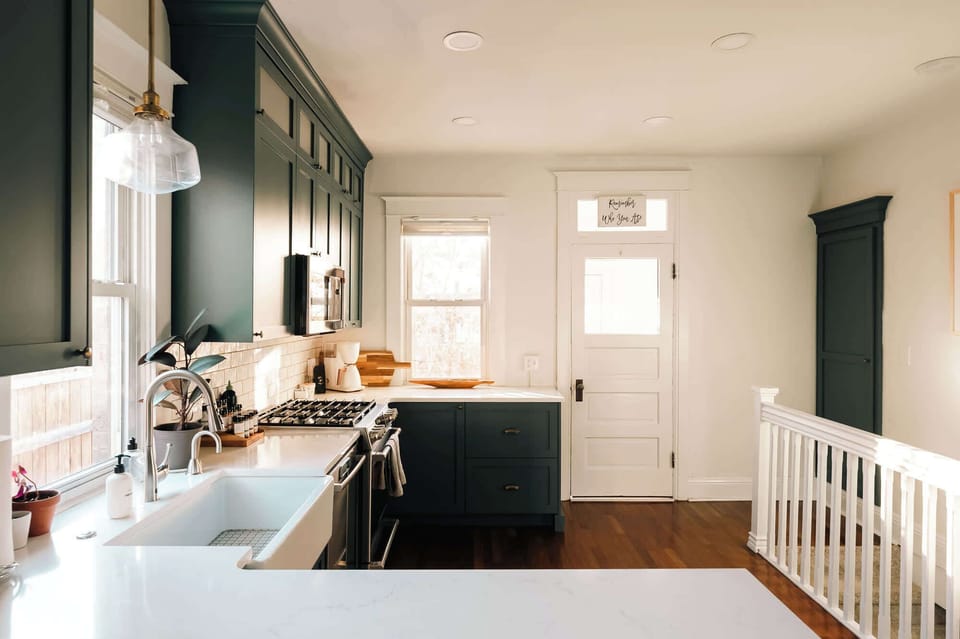 Open and spacious kitchen
