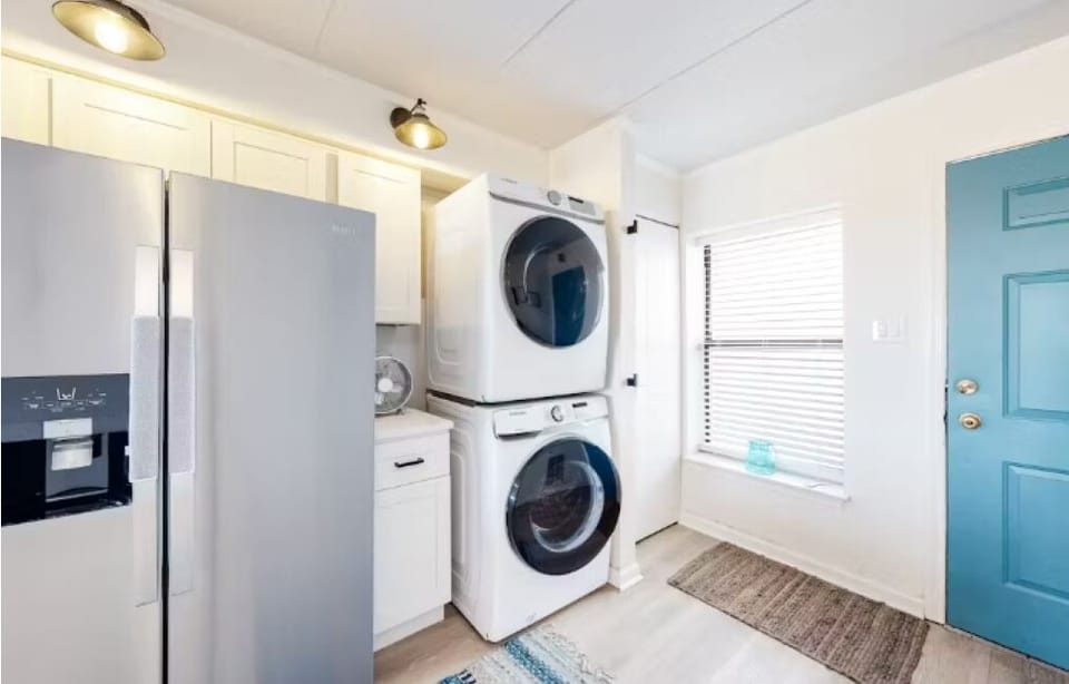 Large capacity Washer/Dryer.