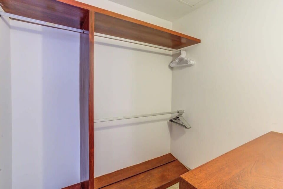 Lots of closet space