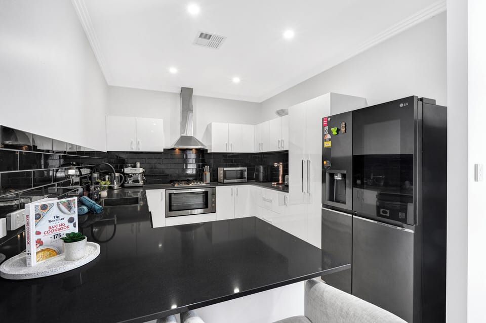 Fully equipped modern kitchen