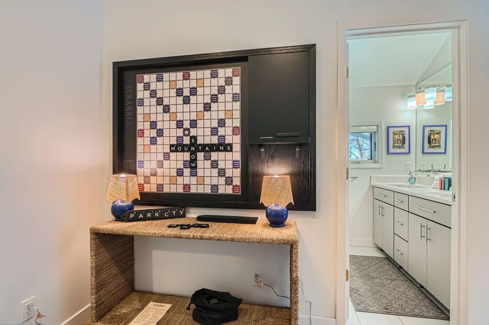 Lovely Wall Mounted Scrabble Board!