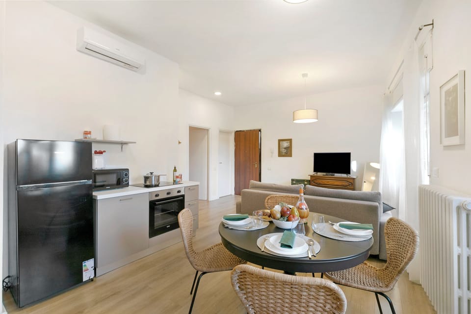 Kitchen and dining area