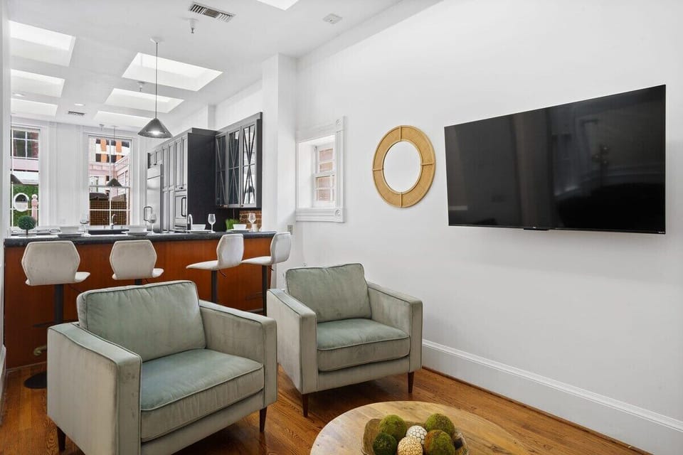 Large HDTV in Living Room