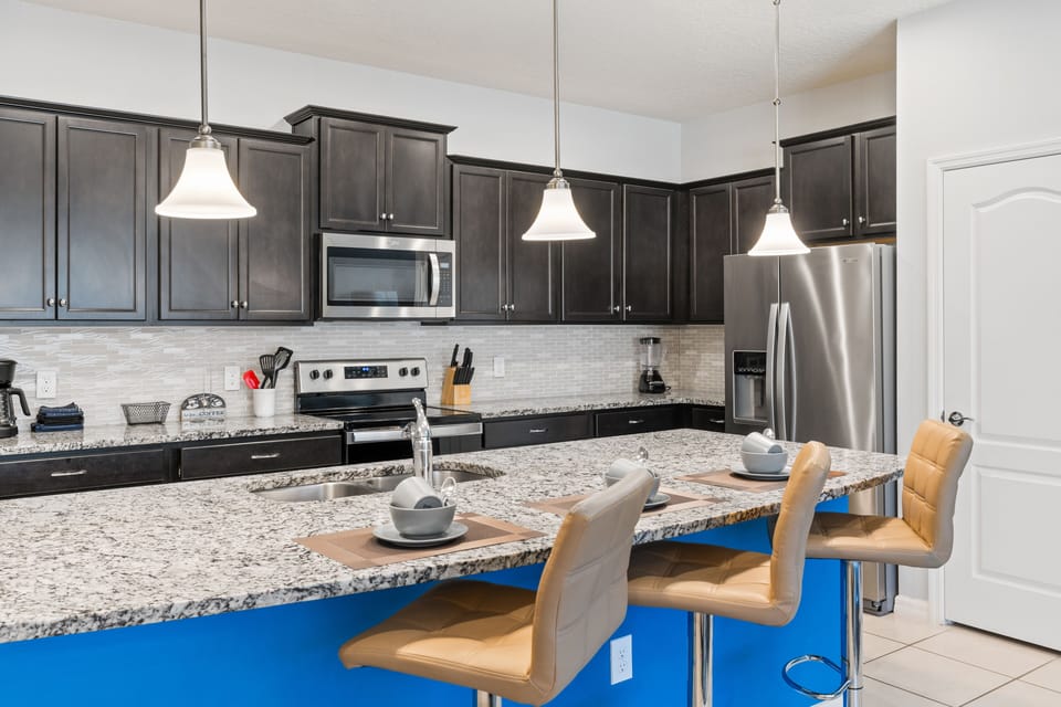 Whip up quick and delicious meals in our fully-equipped kitchen