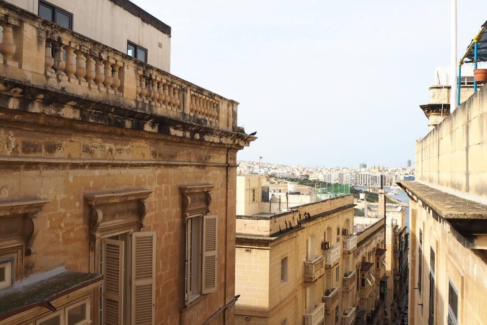 View of Sliema from main bedroom