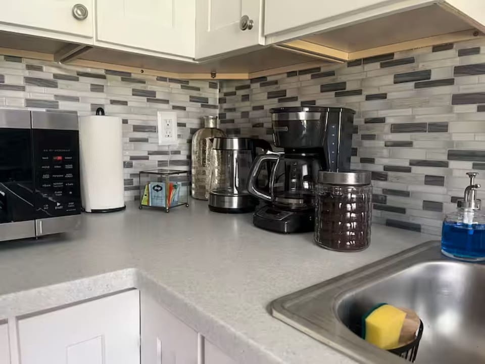 Skip expensive takeout & cook healthy meals in modern stocked kitchen