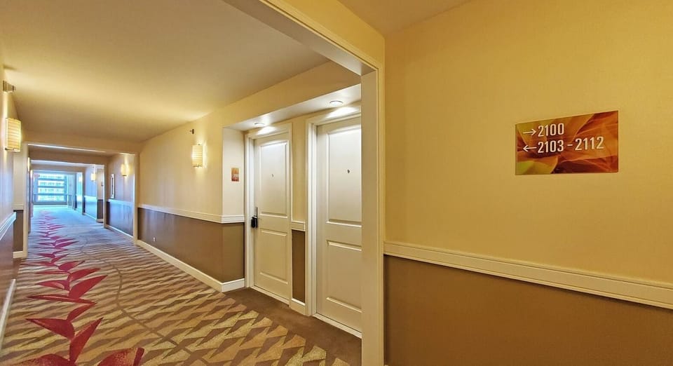 spacious hallways welcome you