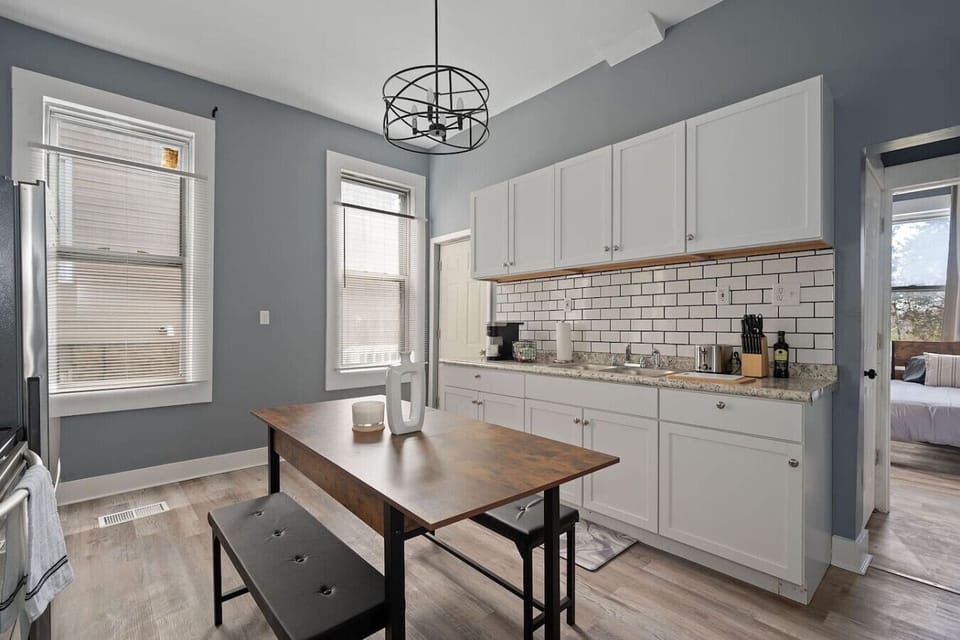 Fully equipped kitchen