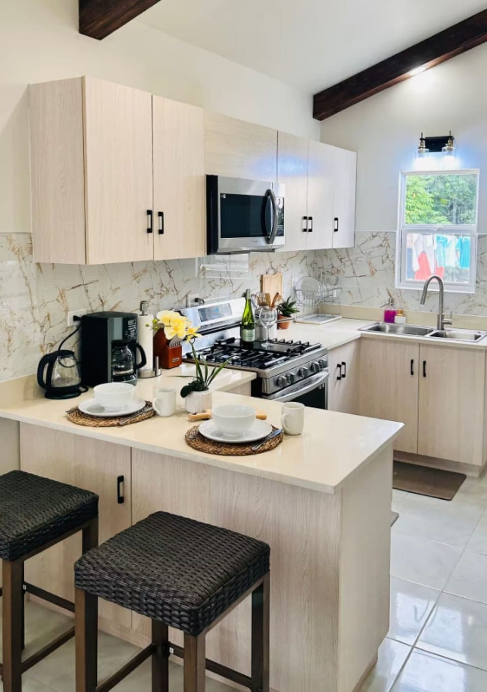 Fully Stocked Kitchen