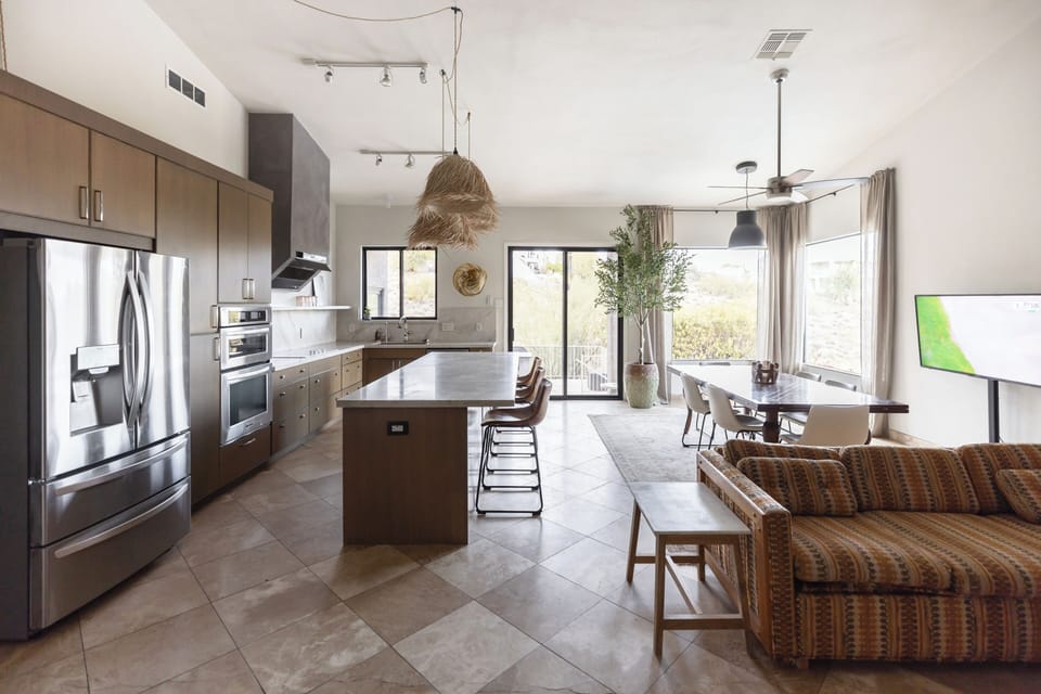 Great Room | Spacious Kitchen | Dining | Seating Area