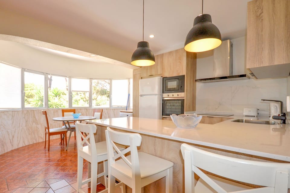 Kitchen and dining area