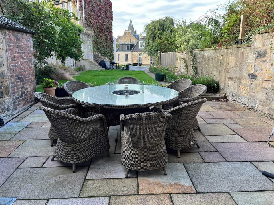 Private patio