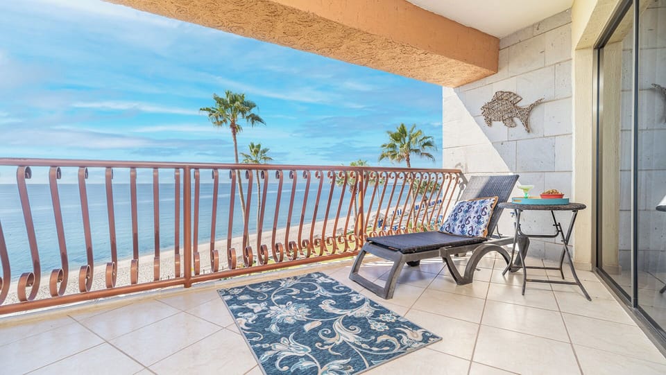 A chaise lounge is the right place to enjoy the afternoon.