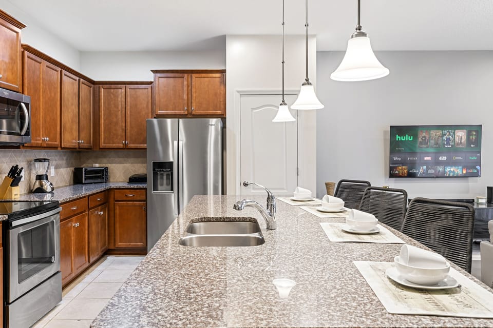 A kitchen designed for your culinary adventures.