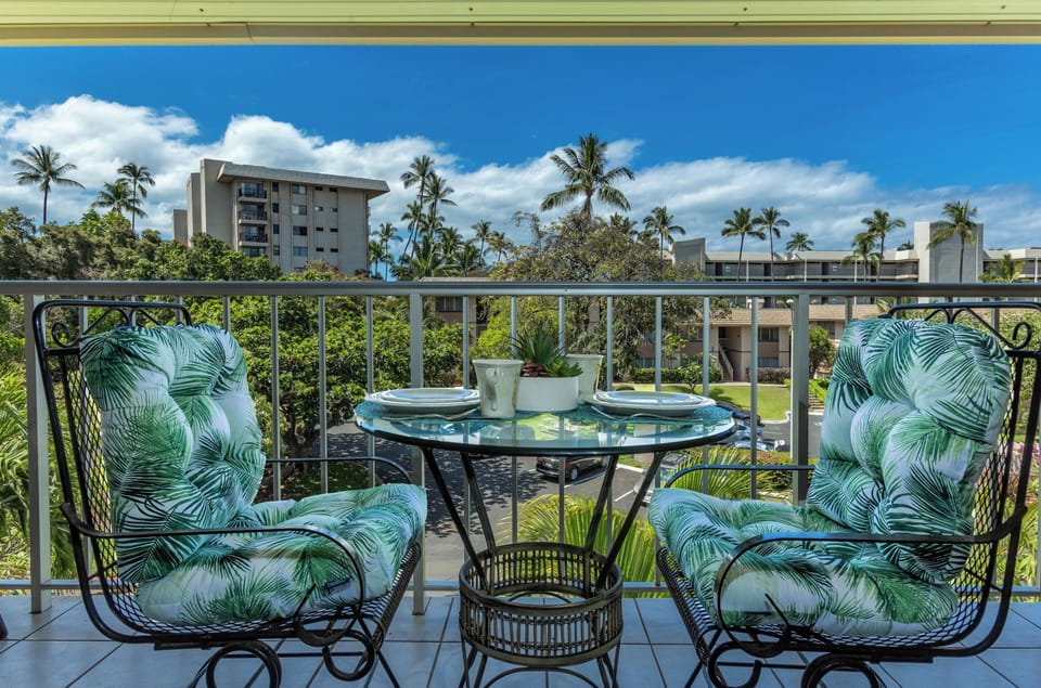 Unwind with a relaxing garden view