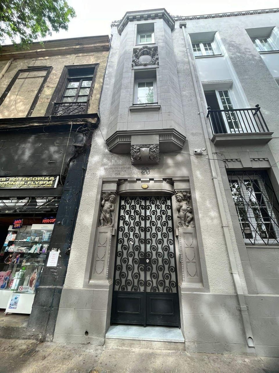 Exterior detail