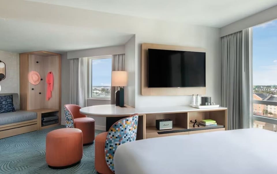 Unit with 1 King Bed