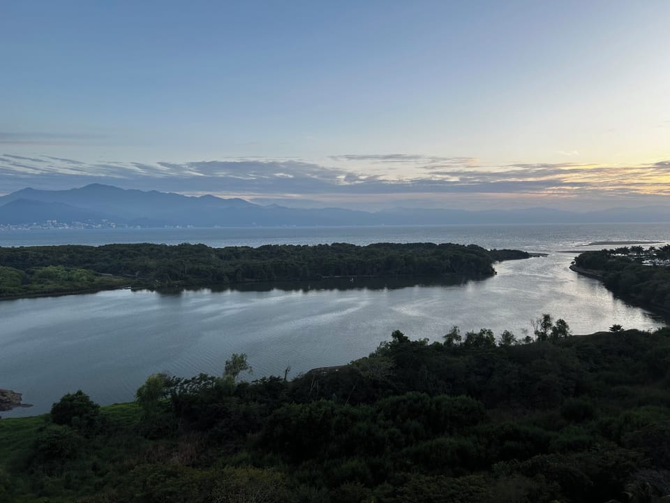 Balcony view of Ameca River