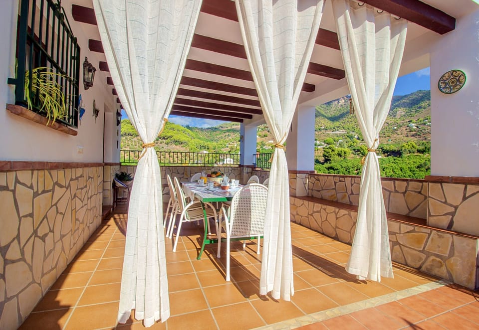 Covered terrace