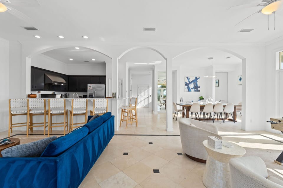 Second Floor Living Room - Foosball Table - Balcony Access