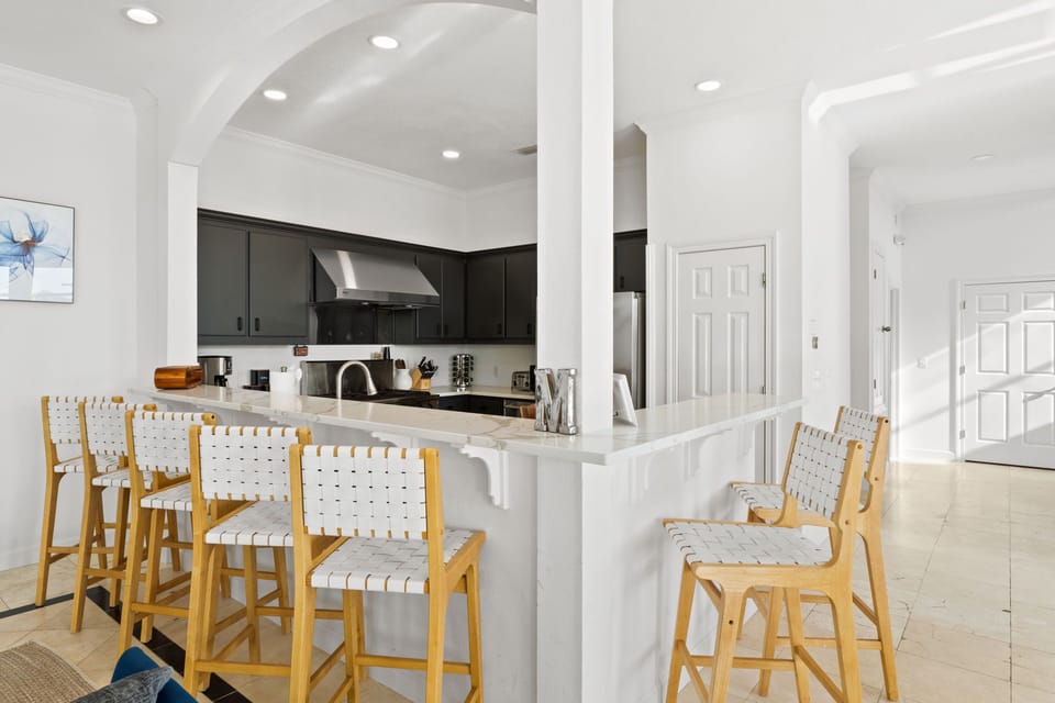 Second Floor Open Concept Kitchen