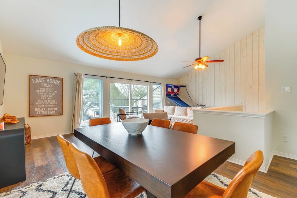 Montgomery Vacation Rental | 3BR | 3BA | 1,800 Sq Ft | Stairs Required