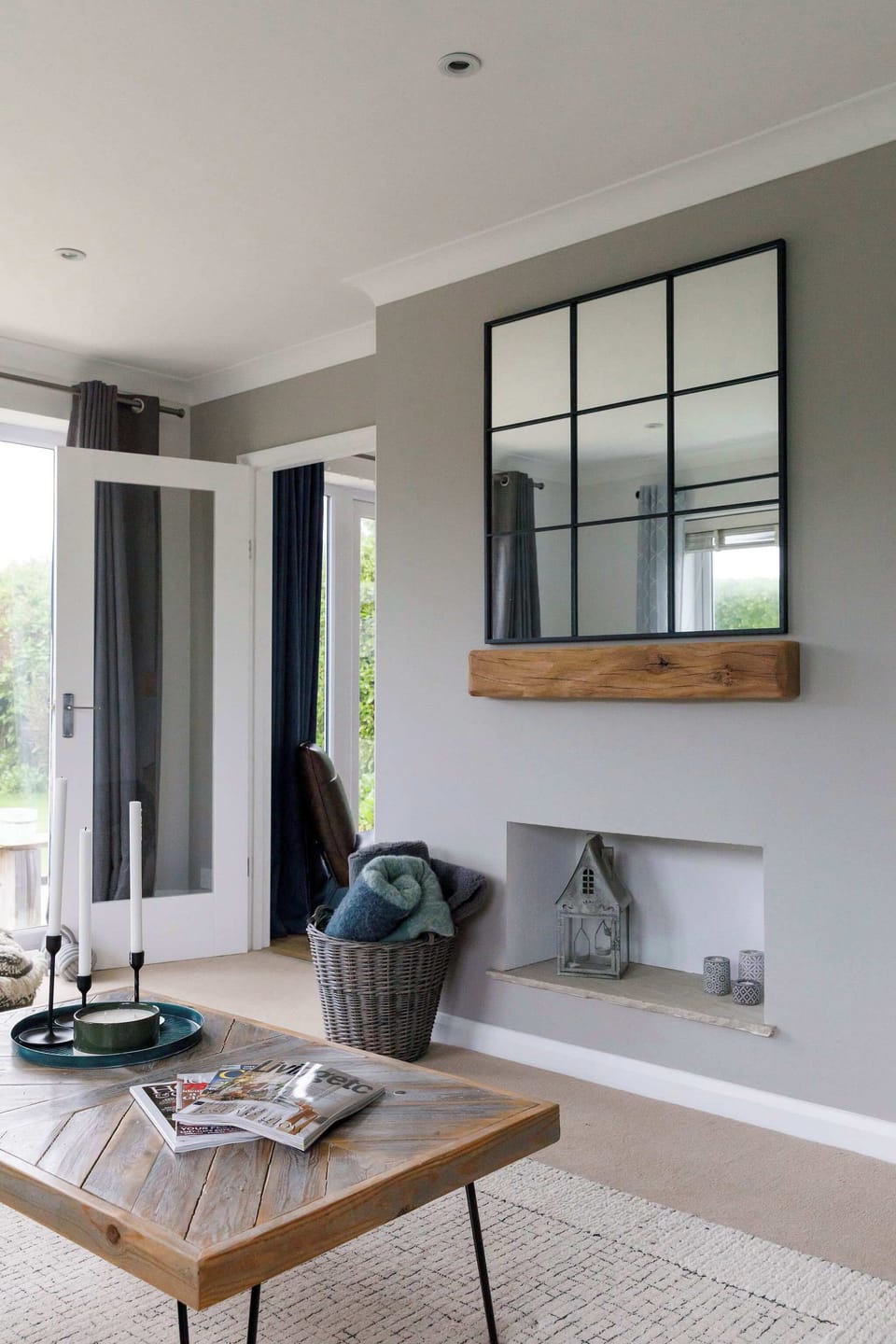 The home has recently been refurbished throughout.