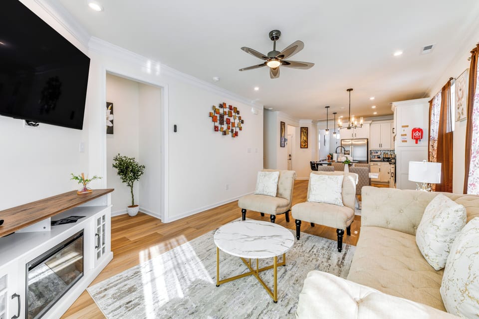 Living Room | 1st Floor | Central A/C & Heating