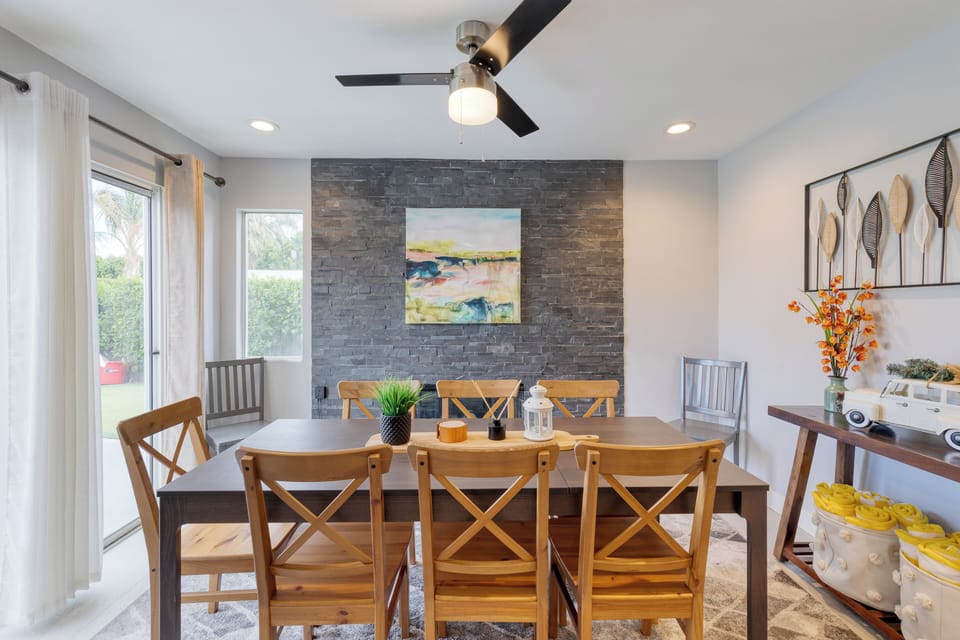 Dining area.