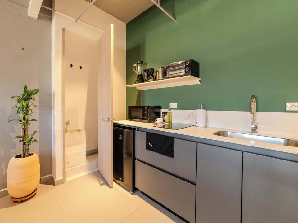 Equipped kitchen