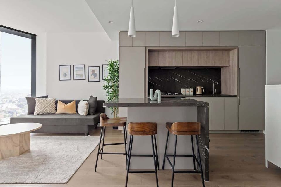 A kitchen & dining.