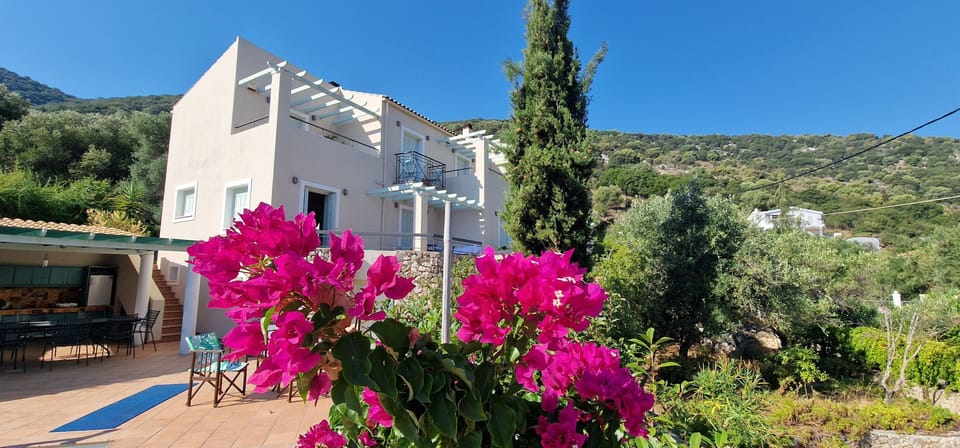 Villa Ponente is set on private grounds together with another Villa.