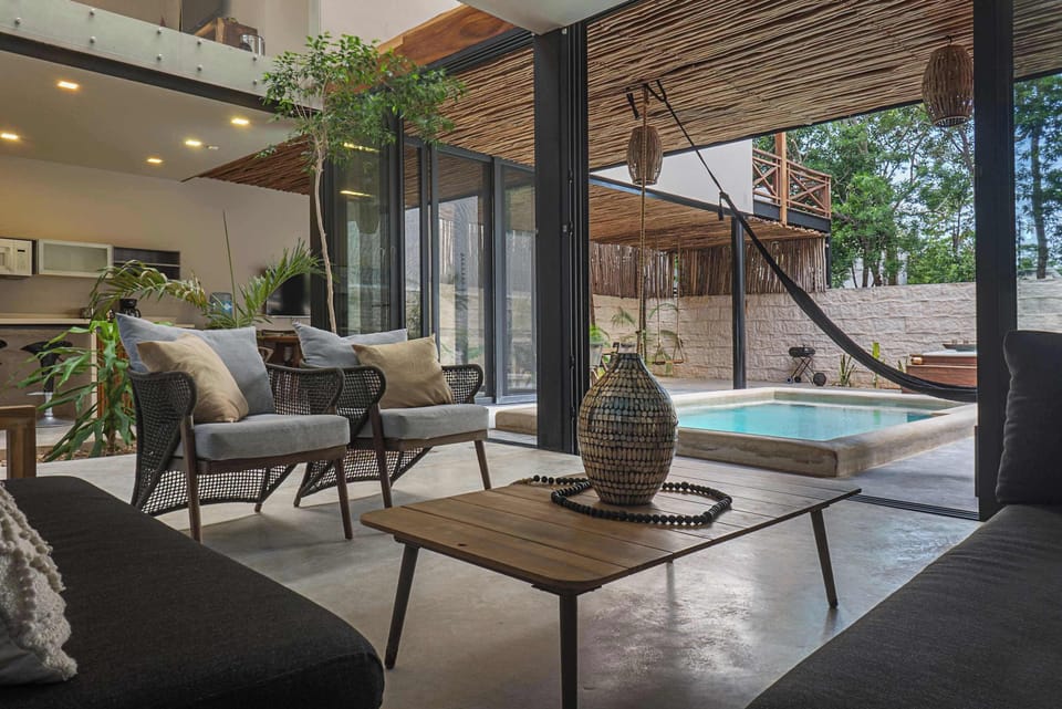 Living room of the property