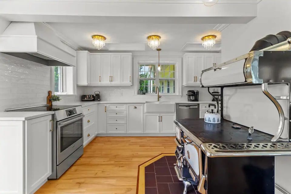 Where culinary dreams come to life: our kitchen is the heart of our home, designed for both style and functionality. #CulinaryDreams #KitchenHeart #StylishFunctionality
