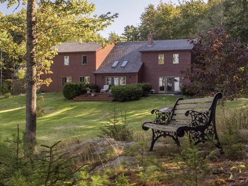 View of house from the water