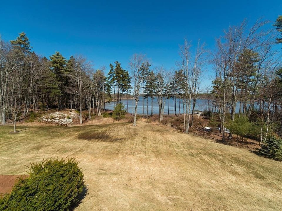 1.5 acre yard, shot in late fall