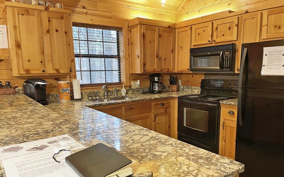 Fully equipped kitchen
