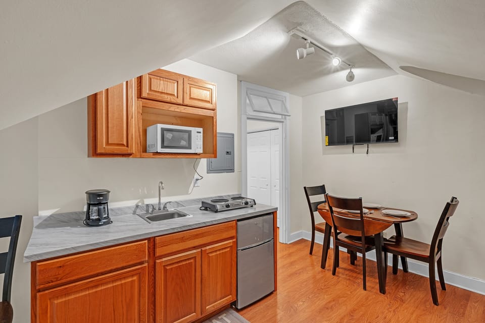 Indoors, Building, House, Loft, Room