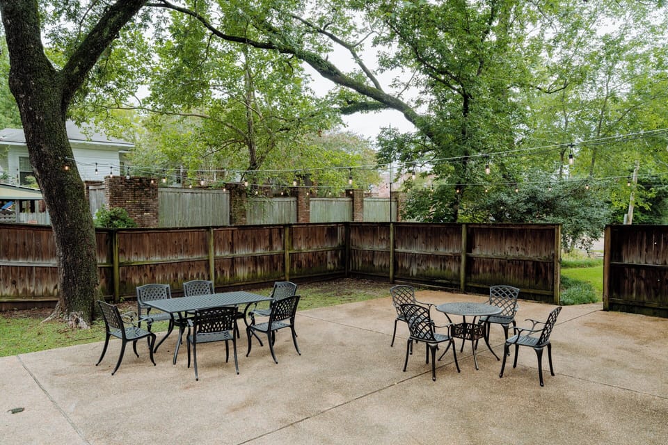 Outdoor seating