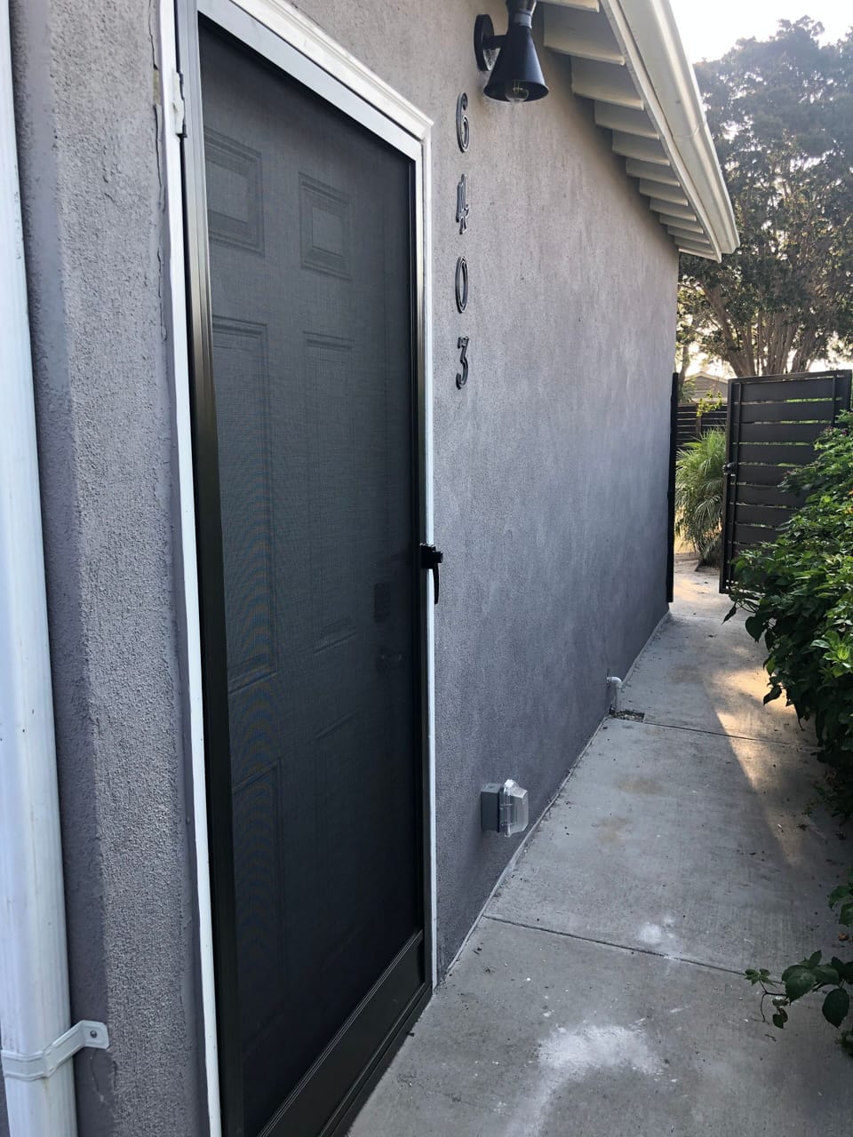 Exterior detail