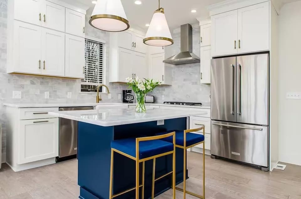 Our kitchen and dining space were designed with gatherings in mind—because good food deserves great company