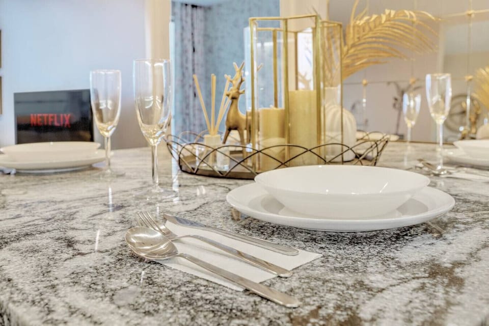 Cozy dining space to enjoy home-cooked meals with loved ones